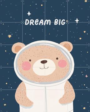 'Dream Big Astronaut' by Treechild