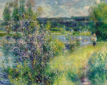 'The Seine at Chatou' by Pierre-Auguste Renoir & Museum of Fine Arts Boston