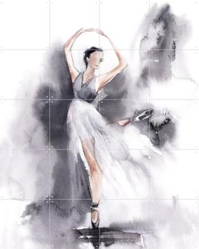 'Ballerina Purple 2' by Canot Stop Painting