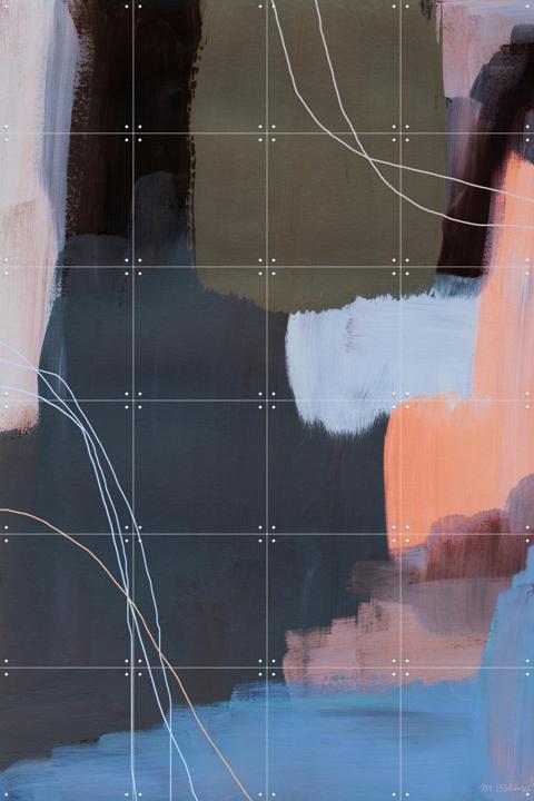 Abstract Brush Strokes 116X