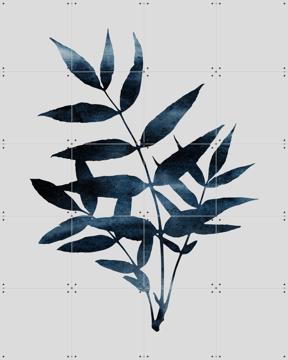 'Watercolor Leaves' by Mareike Böhmer