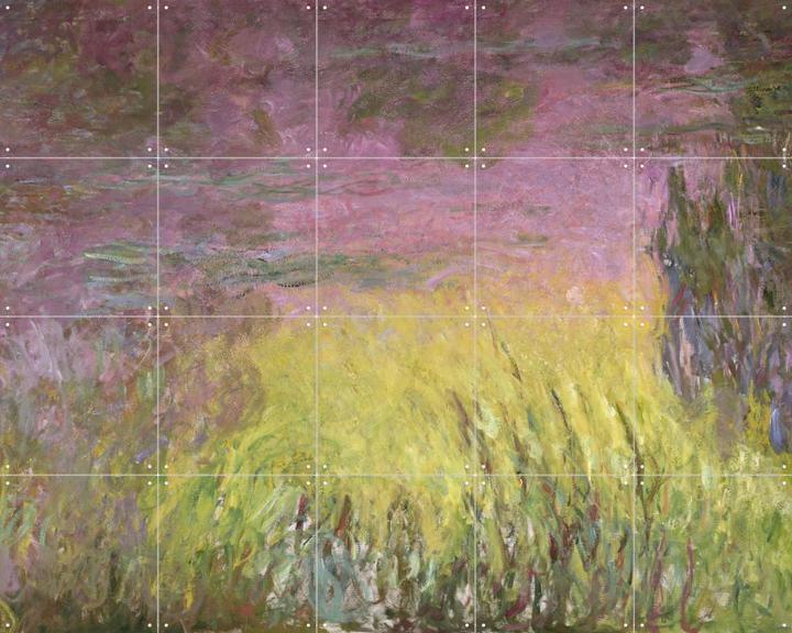 Les Nymphéas: Soleil couchant - Détail