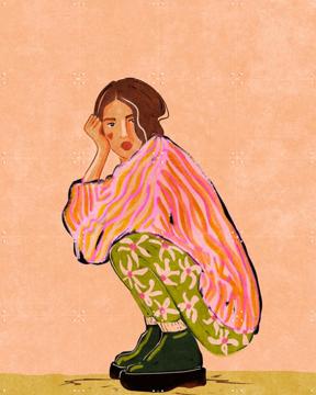 'Sit Here With Me For A Moment' van Raissa Oltmanns