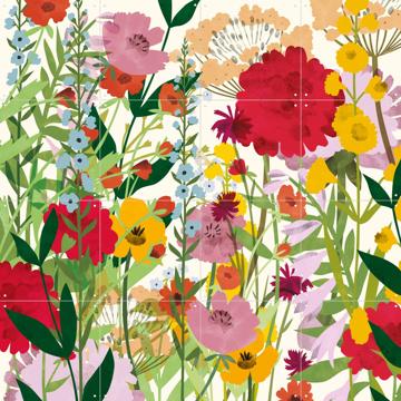 'Flower Garden Light' van Lotte Dirks