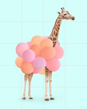 'Party Giraffe' by Paul Fuentes
