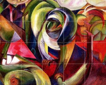 'Mandrill 1913' by Franz Marc & Bridgeman Images