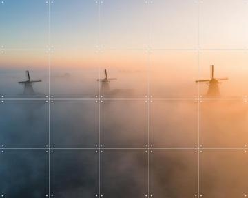 'Zaanse Schans' van Teun de Leede & Kunst in Kaart