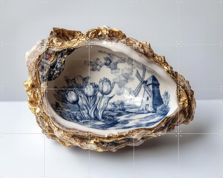 Delft Blue Oyster 2