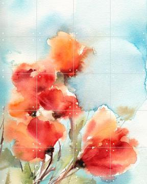 'Poppies' von Canot Stop Painting