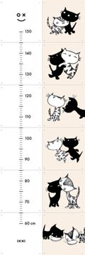 'Pim & Pom Retro Growth Chart' by Fiep Westendorp