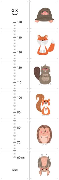 Forest Animals Growth Chart