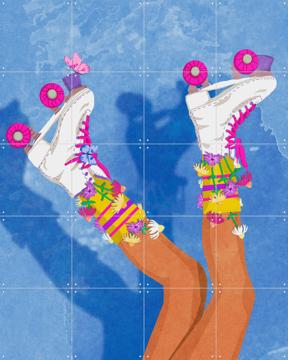 'Skate like a girl' by Raissa Oltmanns