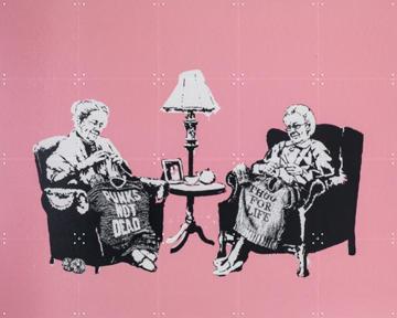 'Grannies' par Banksy