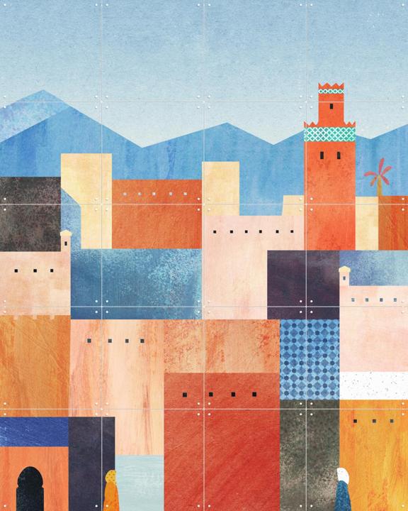 Colorful Houses - Marrakech