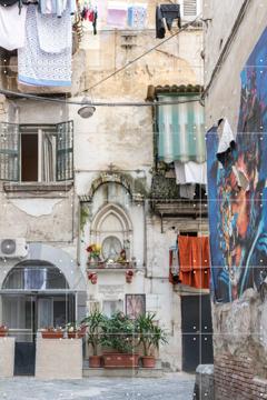 IXXI - Street Scene in Naples by Photolovers 
