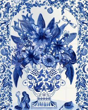 'Tile Panel' van Mirjam de Ruiter & Rijksmuseum 2.0