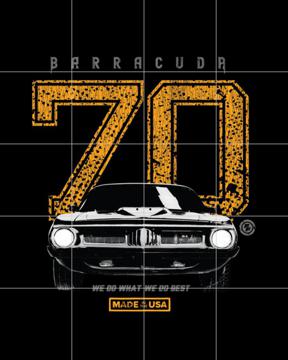 'Barracuda 1970' van The Fast and the Furious  & Universal Pictures