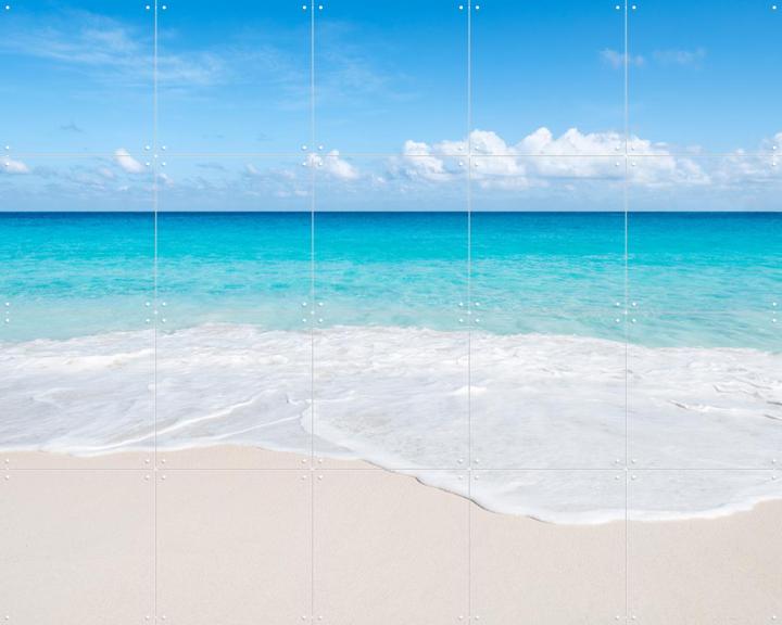 Tropical beach with turquoise sea