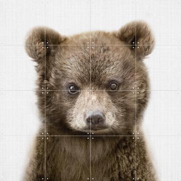 'Print 353 Bear' van Lila + Lola