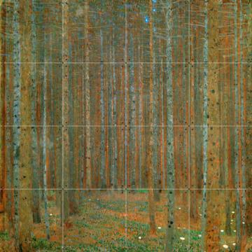 'Fir Forest I' by Gustav Klimt & Bridgeman Images