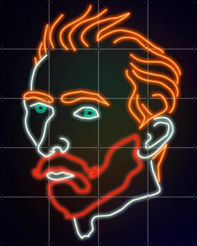 'Neon Vincent' par Angelo Cerantola & Van Gogh 21st Century
