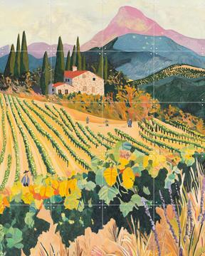 'Bordeaux Fields' by Artclaud