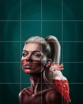 'Painted In Feathers' by Erik Andreas