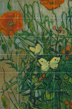 IXXI - Butterflies and Poppies by Vincent van Gogh & Van Gogh Museum