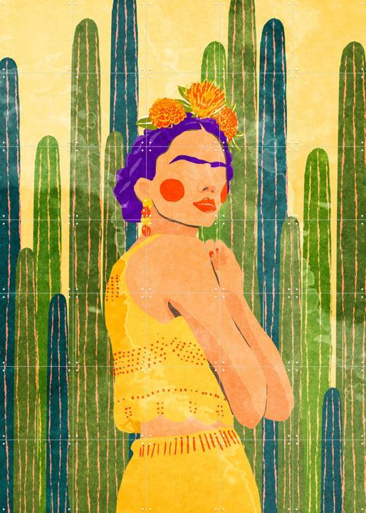 Frida and Cacti