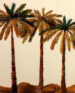 'Palm Trio' van Interiorisla