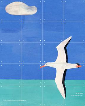 'Albatross, Ocean and Cloud' von Henry Rivers
