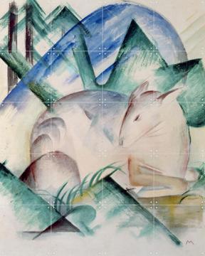 'Sleeping Deer' by Franz Marc & Bridgeman Images
