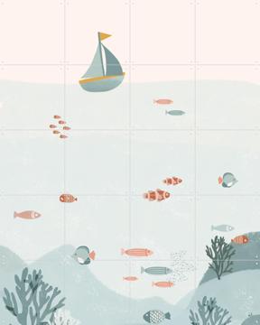 'Under the Blue Sea' van Menina Lisboa