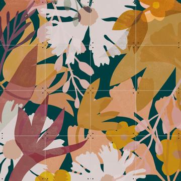 'Flowers dark' van Lotte Dirks