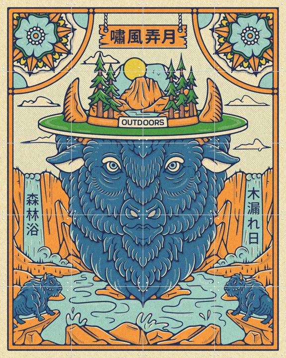 The Great Outdoors Adventure - Bison