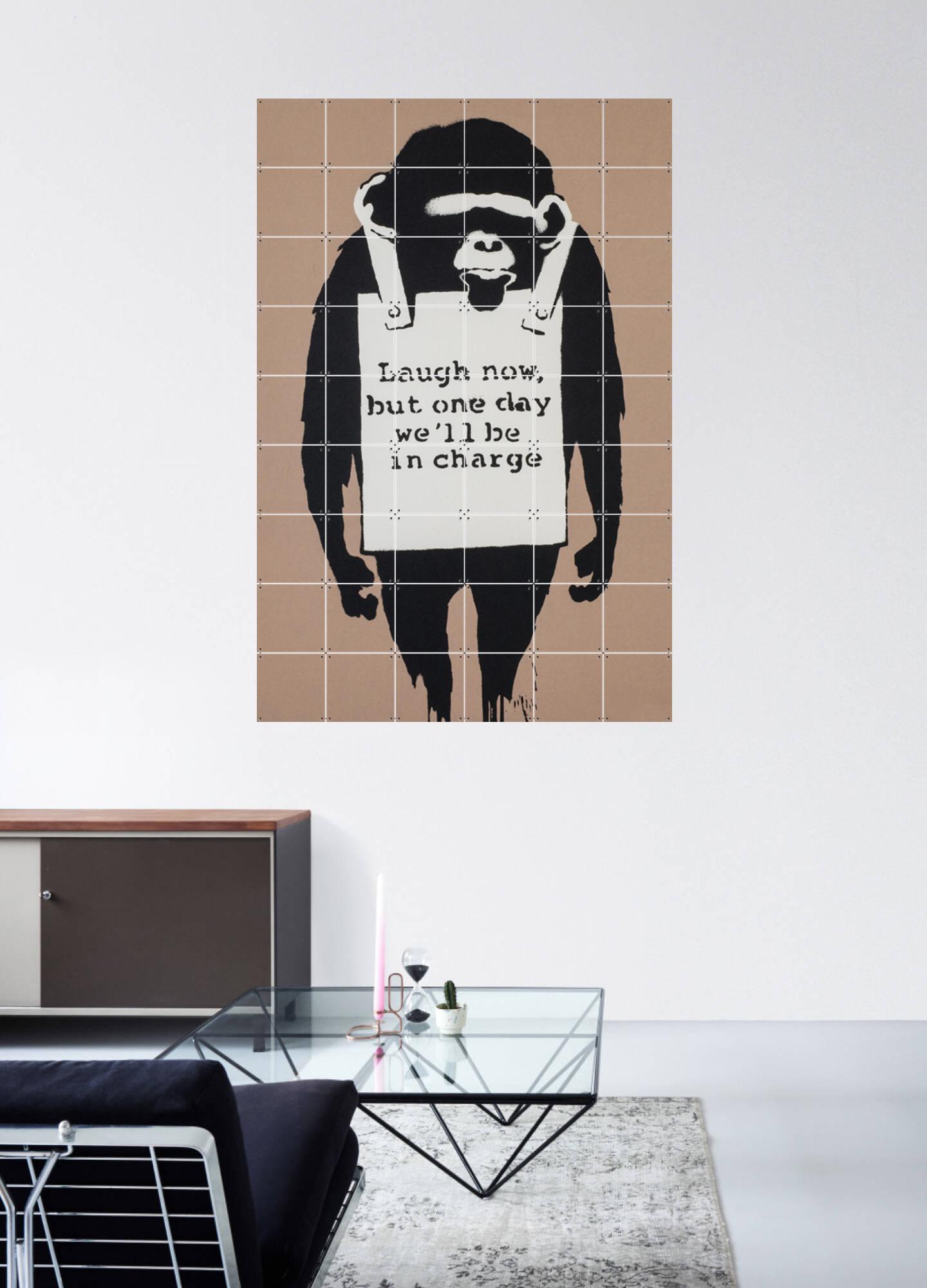 Laugh Now By Banksy | Wall Art & Art Prints | IXXI