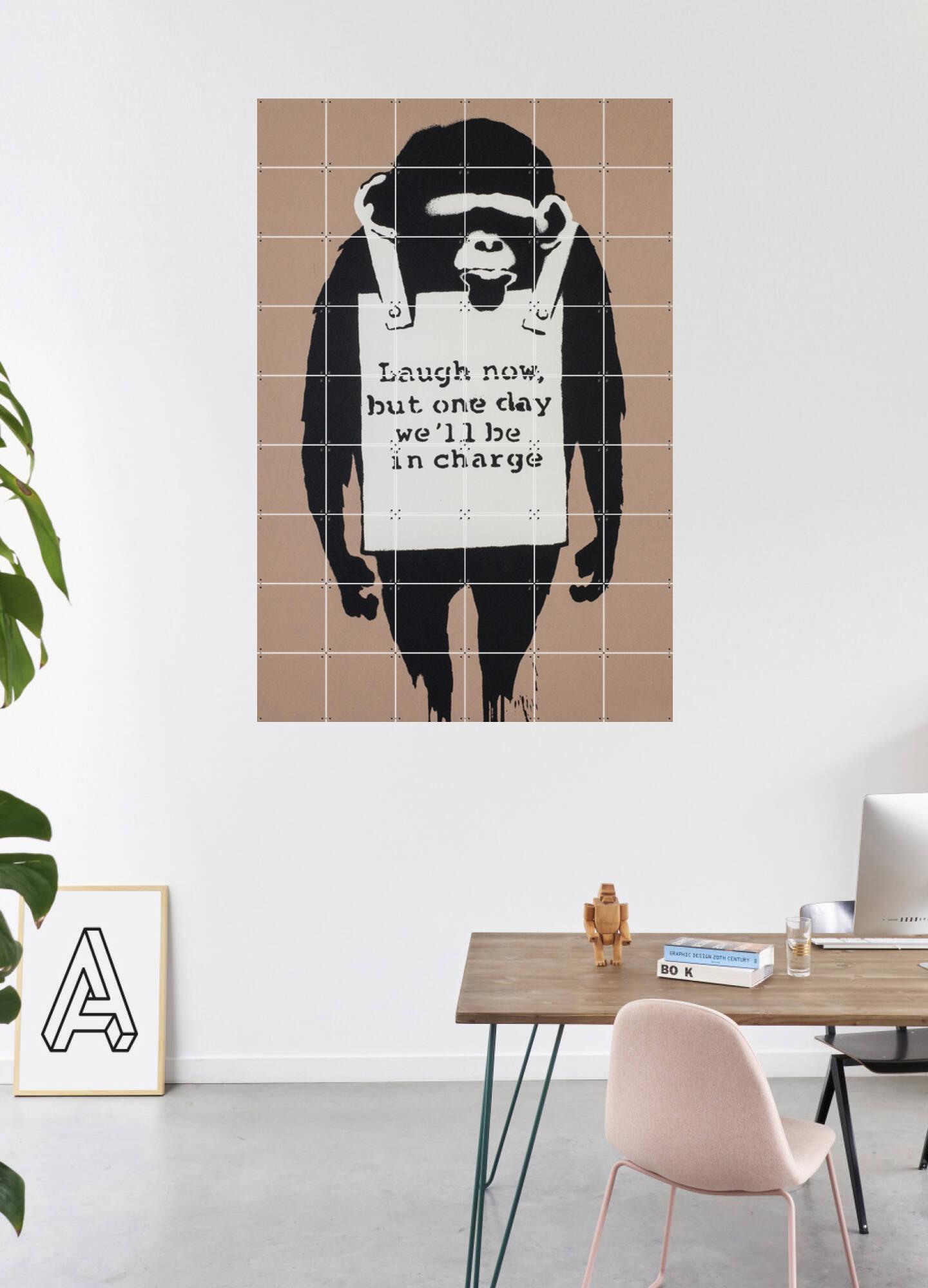 Laugh Now By Banksy | Wall Art & Art Prints | IXXI
