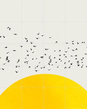 'A Thousand Birds' von Kubistika