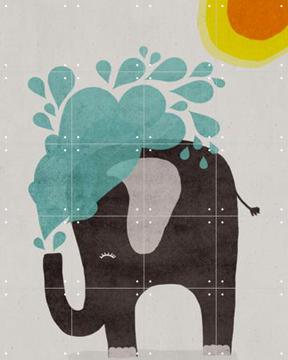 'Funny elephant' by Treechild & 1X
