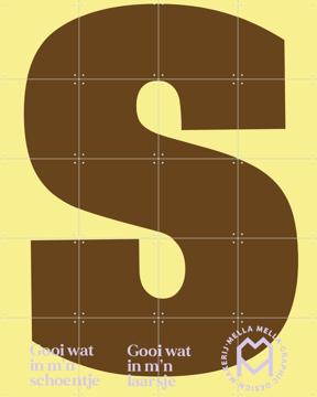 'Chocoladeletter S van Sint' von Mella Mella
