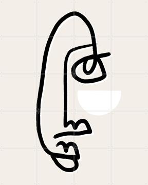 'Moon Face' by Bohomadic Studio