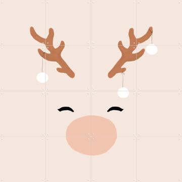 'Deer & Baubles' von Orara Studio