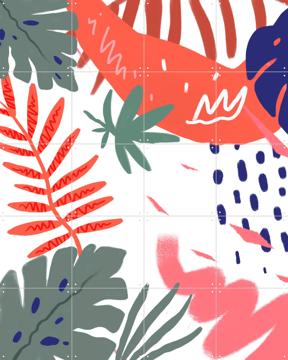 'Jungle' van Pop-art by Tadej