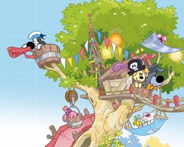 'Woezel & Pip im Baumhaus' von Woezel & Pip & Van Hoorne Studios