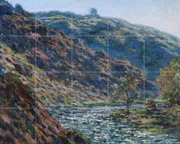 'Valley of the Petite Creuse' von Claude Monet & Museum of Fine Arts Boston