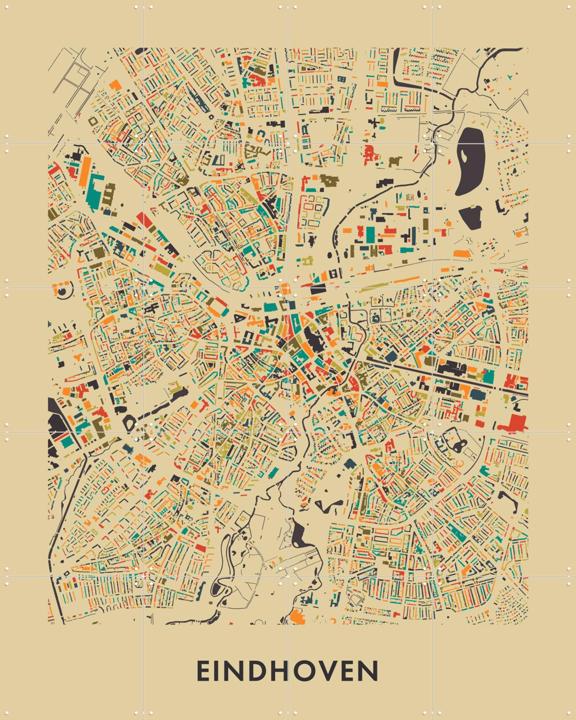 Eindhoven Mosaic Map