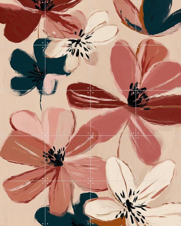Blush and Wine Blossoms 2