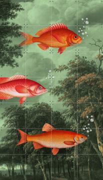 'It's the Season of Flying Fish' von Marja van den Hurk