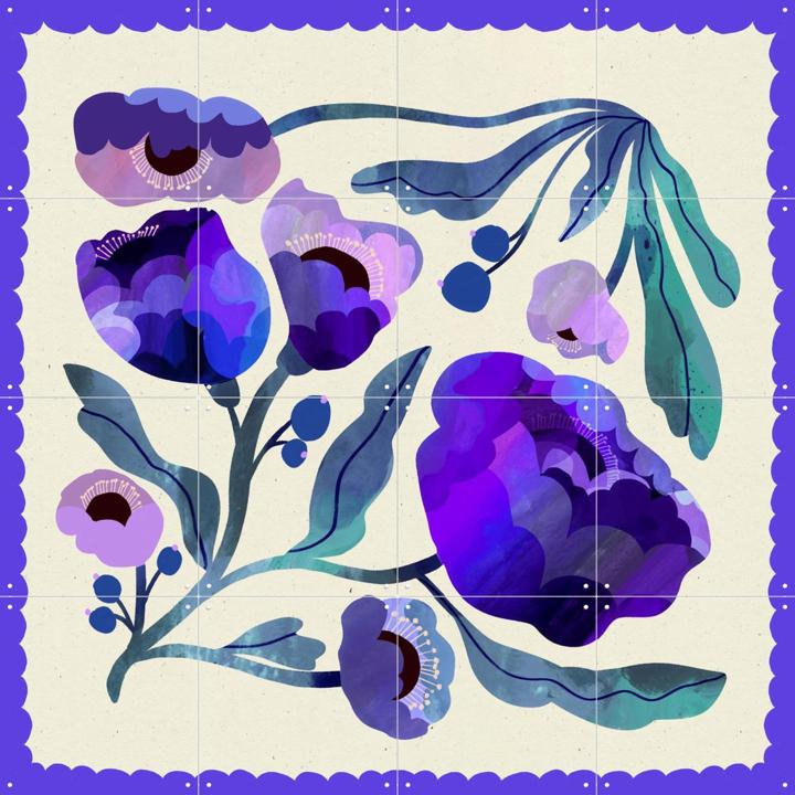 Blueberry Blue Flower