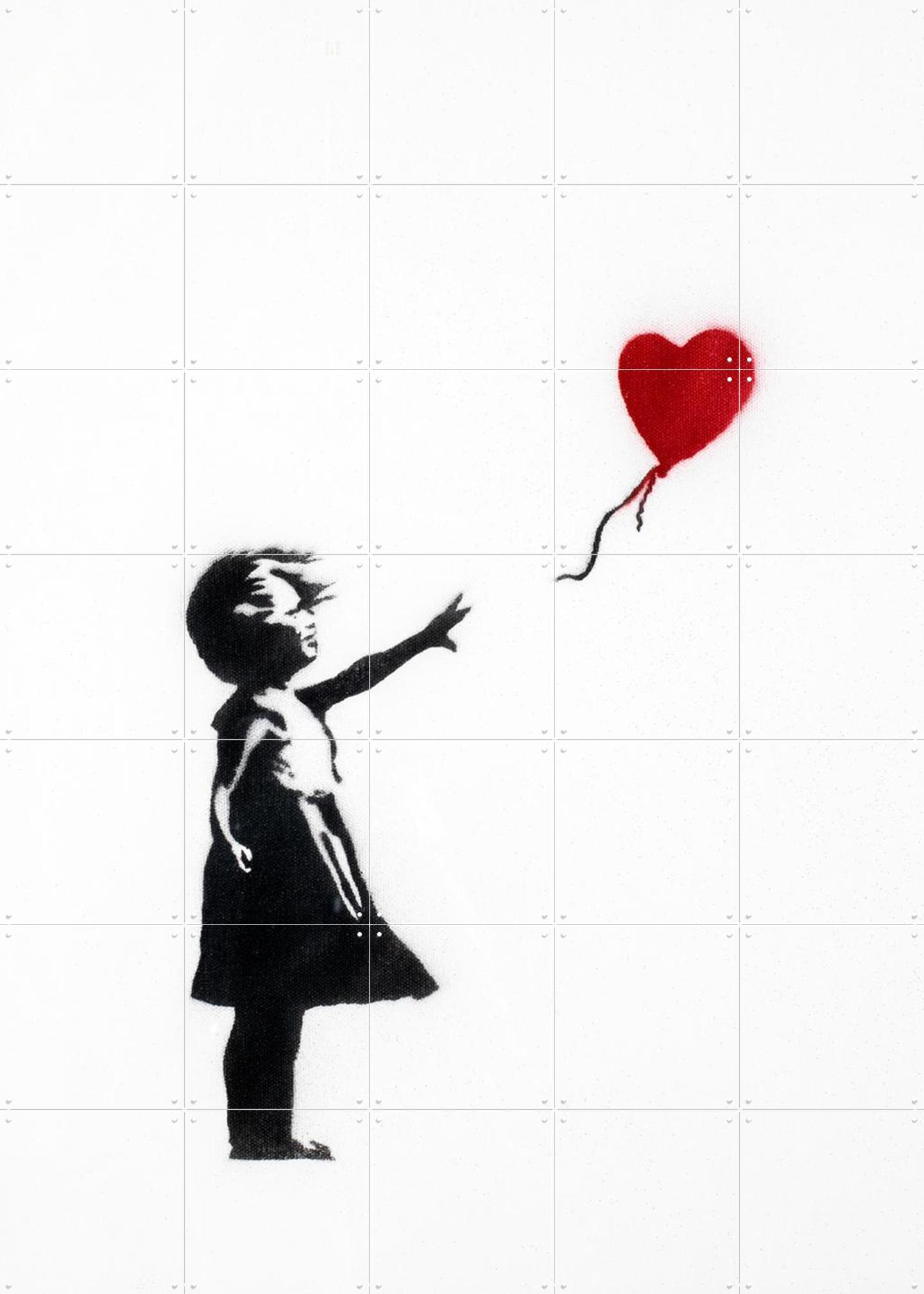 Girl with balloon By Banksy | Wall Art & Art Prints | IXXI